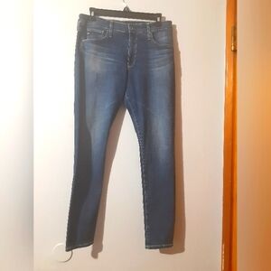 AG Jeans Farrah Skinny Ankle H8gh Rise Classic Blue Women's 29R Gasual